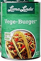 Loma Linda Low Fat Veggie Burger