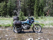 Information about the Kawasaki KLR650 motorcycle. Kawasaki KLR650 repair service manuals, 1987-2006.  
Braking Systems.