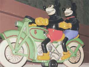 Mickey Mouse Vintage Products. Vintage Mickey Mouse Watches, Watch, Doll, Ears, Jigsaws, Hats and much more.  Find Vintage Mickey Mouse Antiques Here.